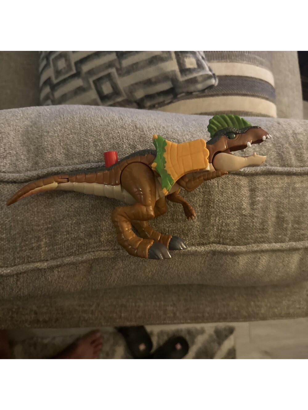 Imaginext Jurassic World  Mattel Dilophosaurus 2018 7" Tall